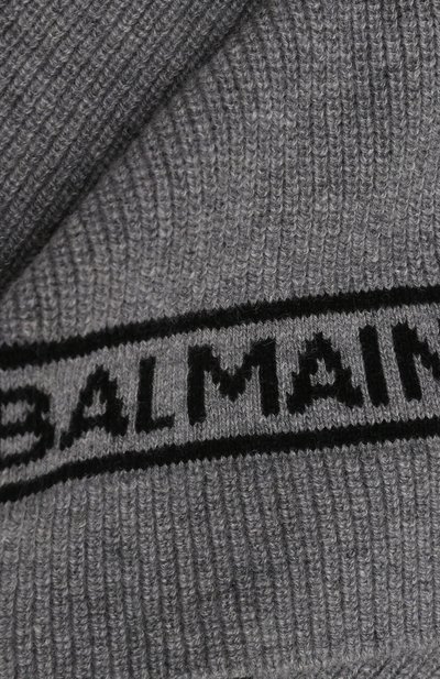 Шарф из шерсти и шелка BALMAIN, арт. BT0P13, фото 2