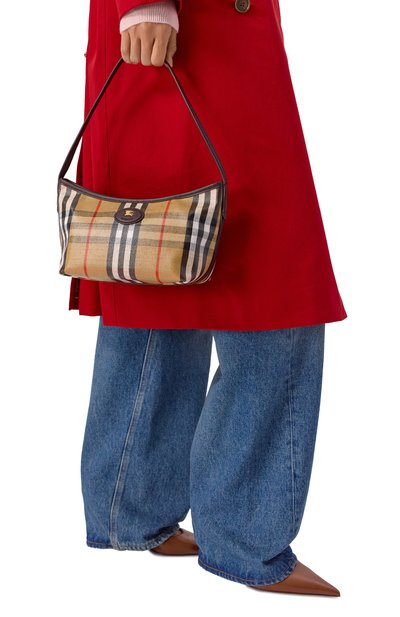 Сумка highlands mini BURBERRY бежевого цвета по цене 143500 руб., арт. 8112278, фото 2 Сумка highlands mini BURBERRY, арт. 8112278, фото 2