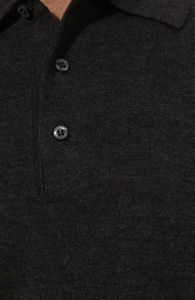 Поло из шерсти и кашемира CORNELIANI, арт. 94M579-9425184, фото 5