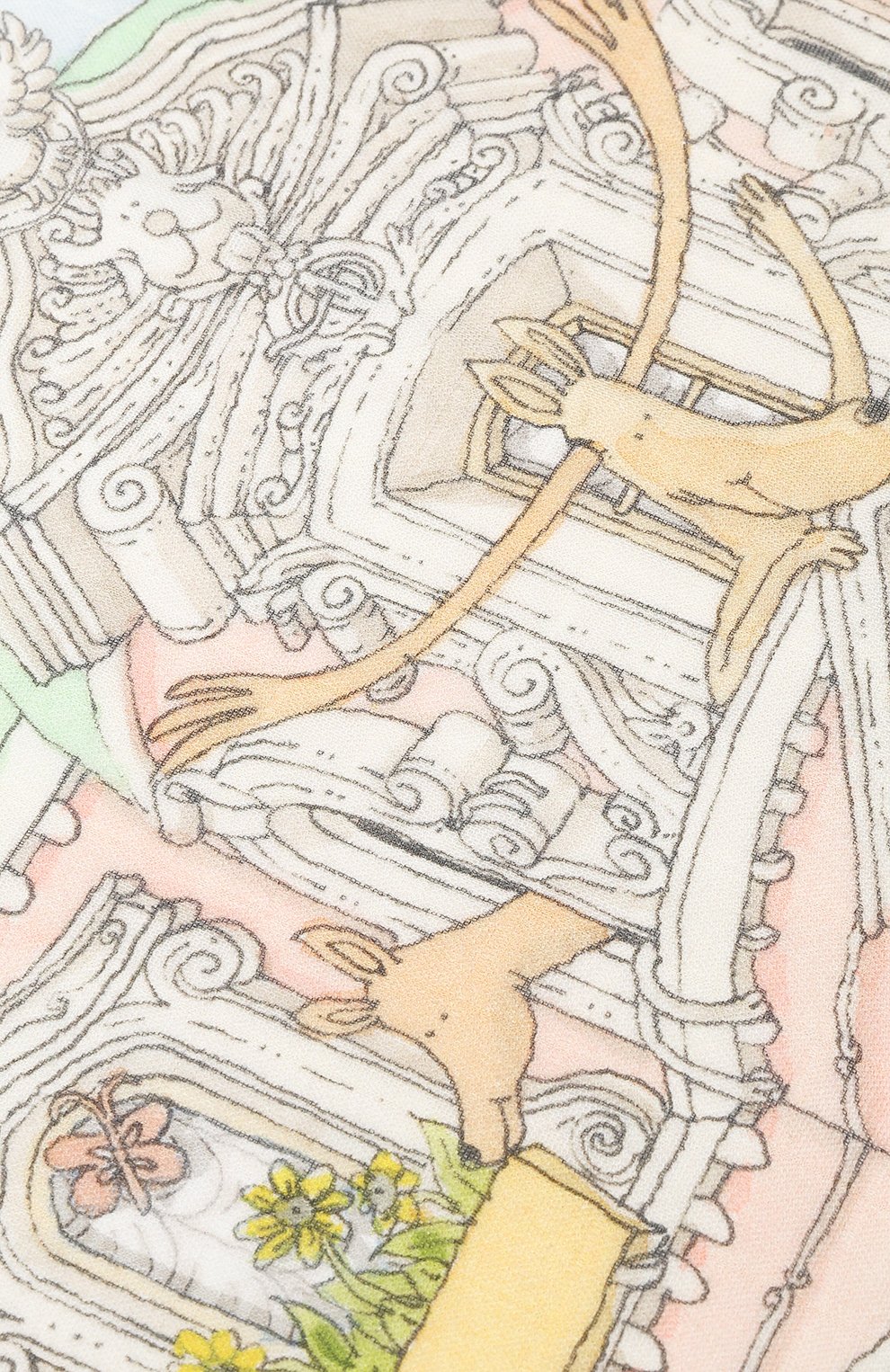 Хлопковая пеленка ATELIER CHOUX, арт. CARRE M0NCEAU MANSI0N, фото 3