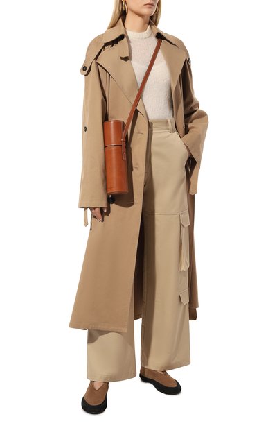 Хлопковые брюки MSGM бежевого цвета по цене 43850 руб., арт. 3441MDP21 237104, фото 2 Хлопковые брюки MSGM, арт. 3441MDP21 237104, фото 2