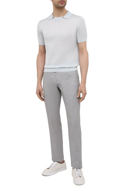 Шелковое поло CANALI, арт. C0789/MX01172, фото 2