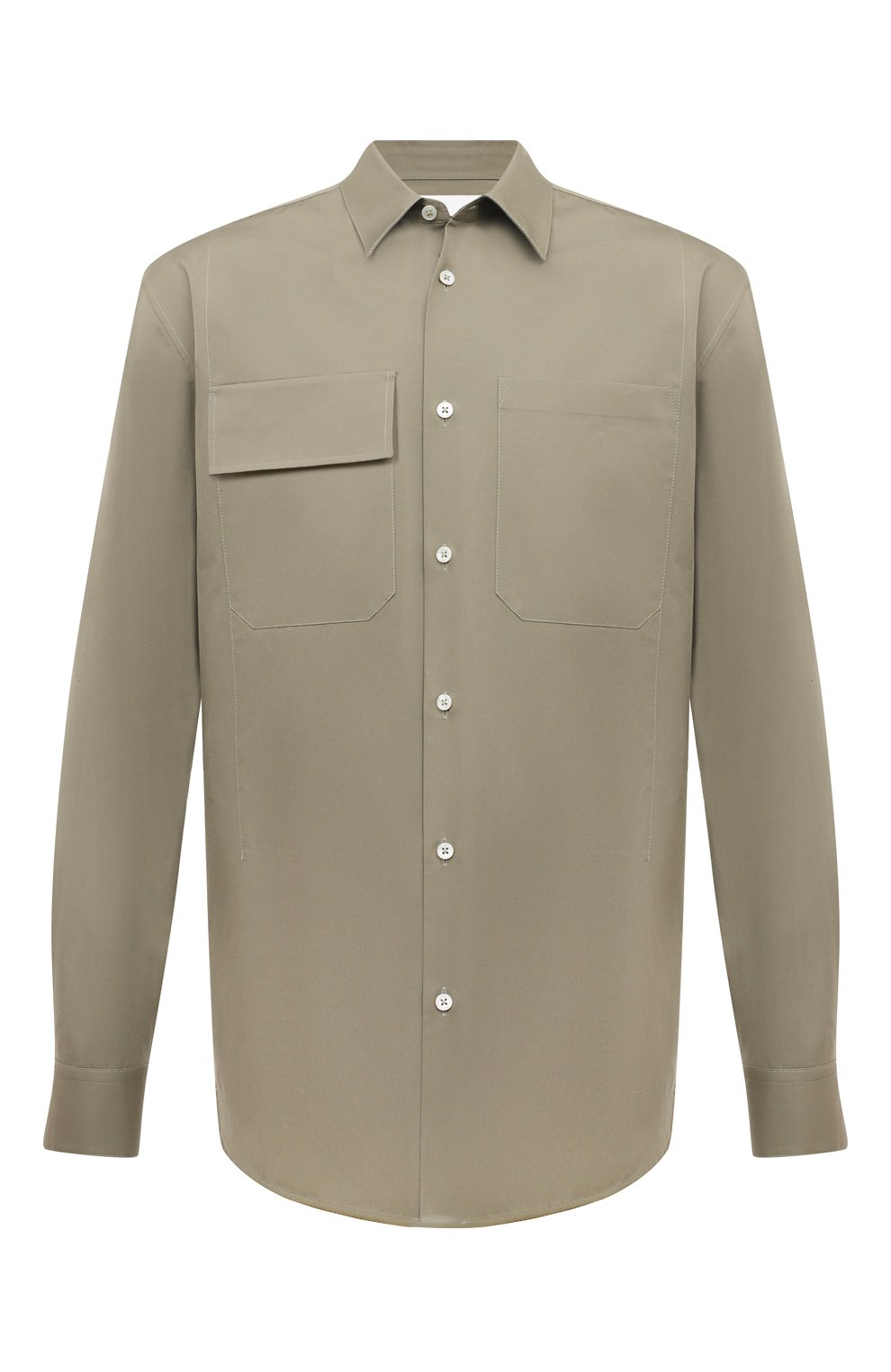 Хлопковая рубашка JIL SANDER, арт. J23DL0002/J45001, фото 1