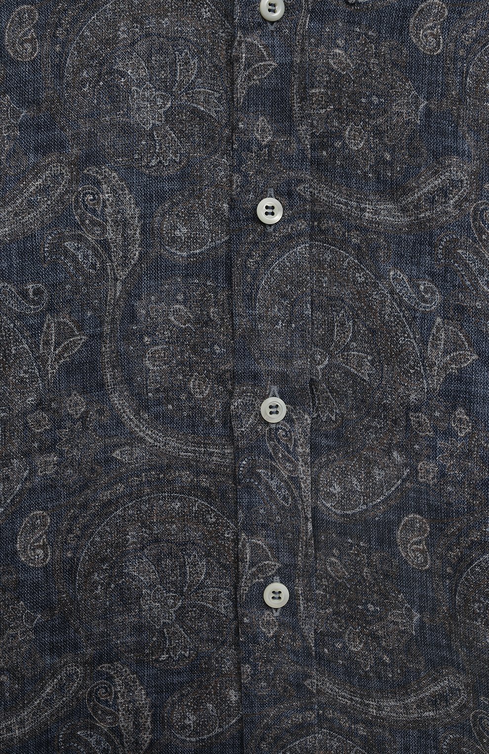 Льняная рубашка BRUNELLO CUCINELLI, арт. BM656C300B, фото 3