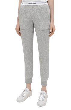 Хлопковые джоггеры CALVIN KLEIN, арт. QS5716E, фото 3