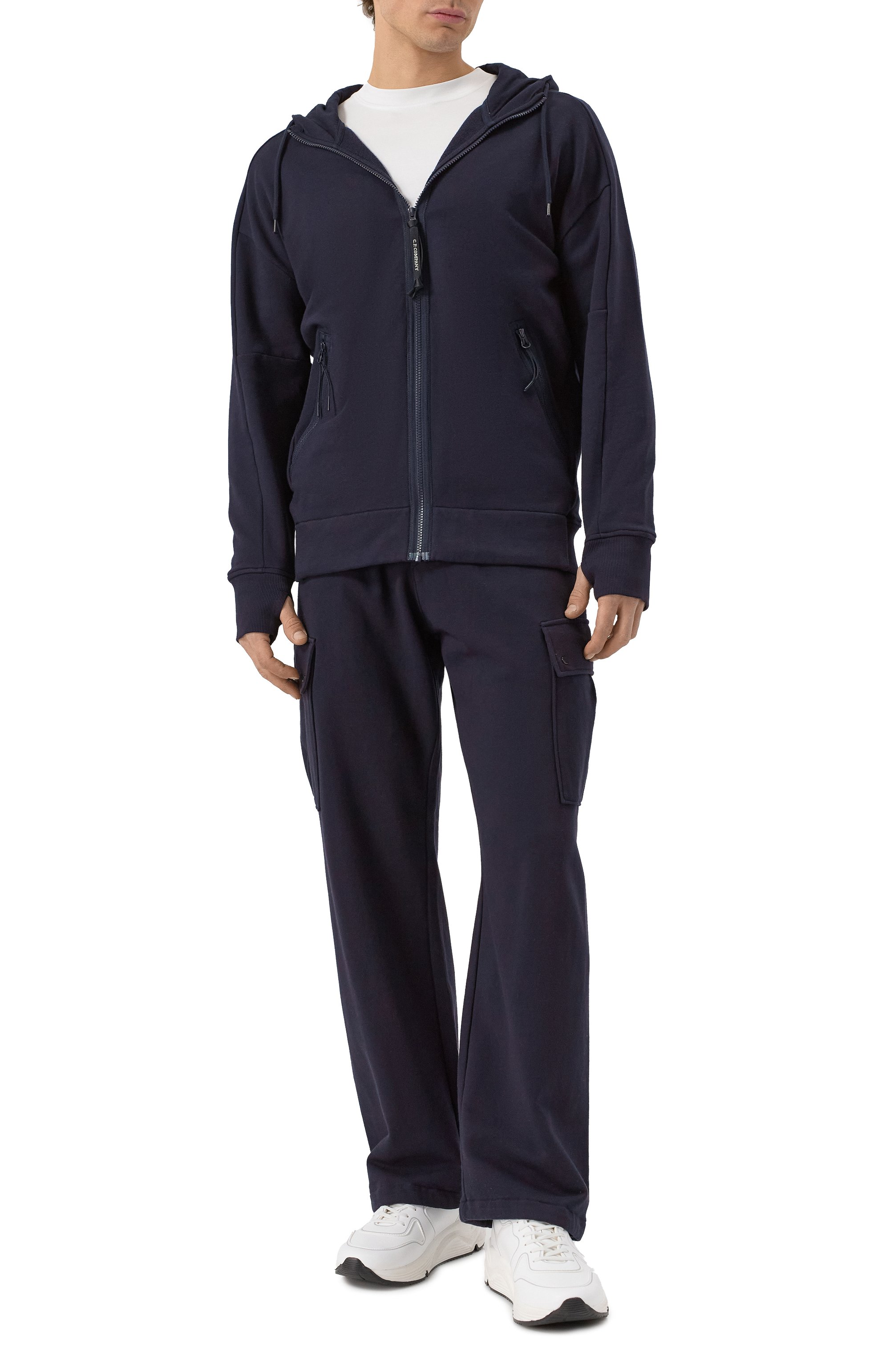 Хлопковая толстовка C.P. COMPANY, арт. 18CMSS028A005086W, фото 2