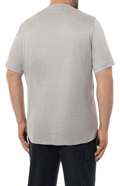 Футболка из хлопка и шелка MVST, арт. 14M660.S000.B&T.MUST/64-68, фото 4