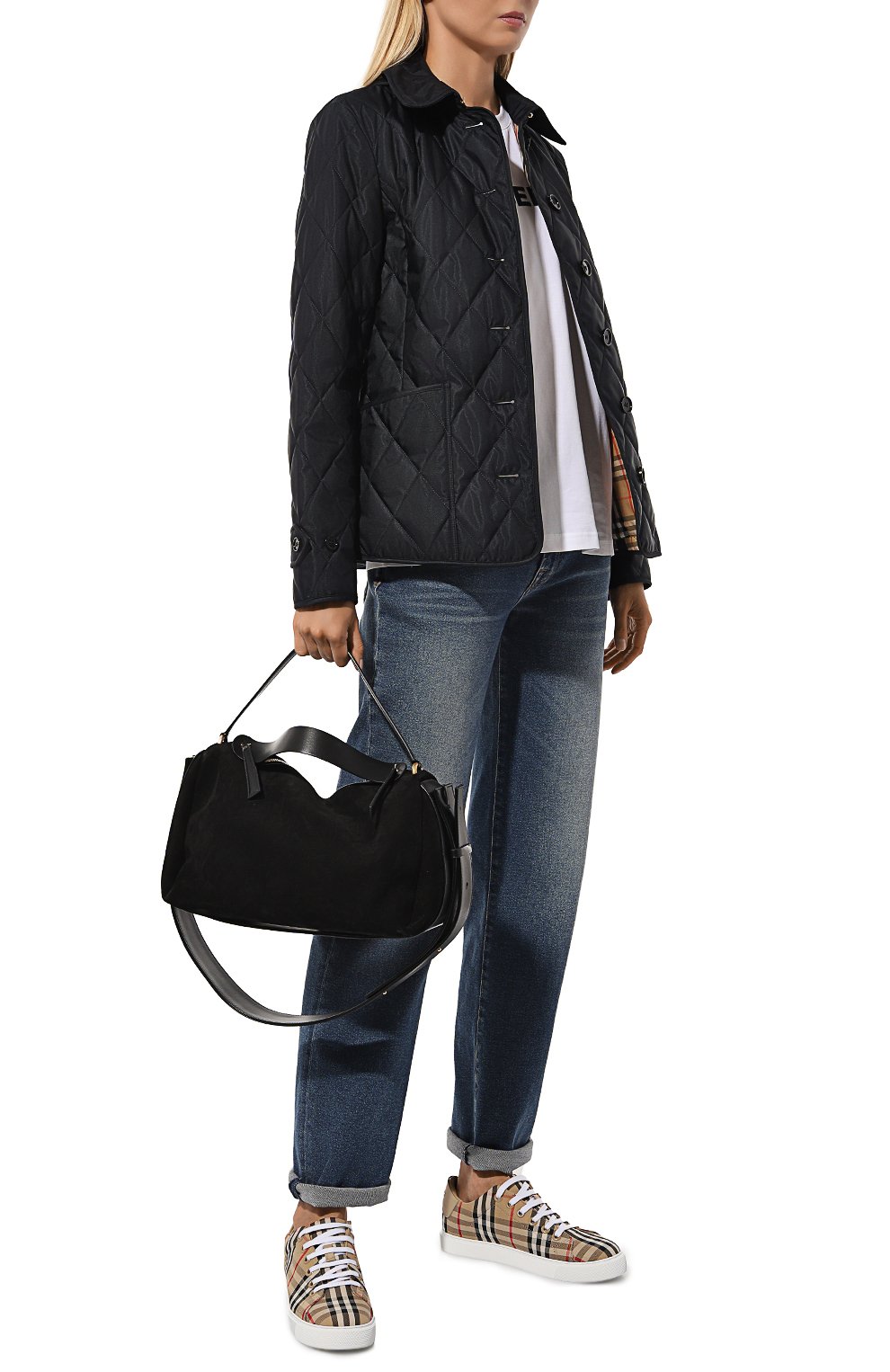 Стеганая куртка BURBERRY, арт. 8049867, фото 2