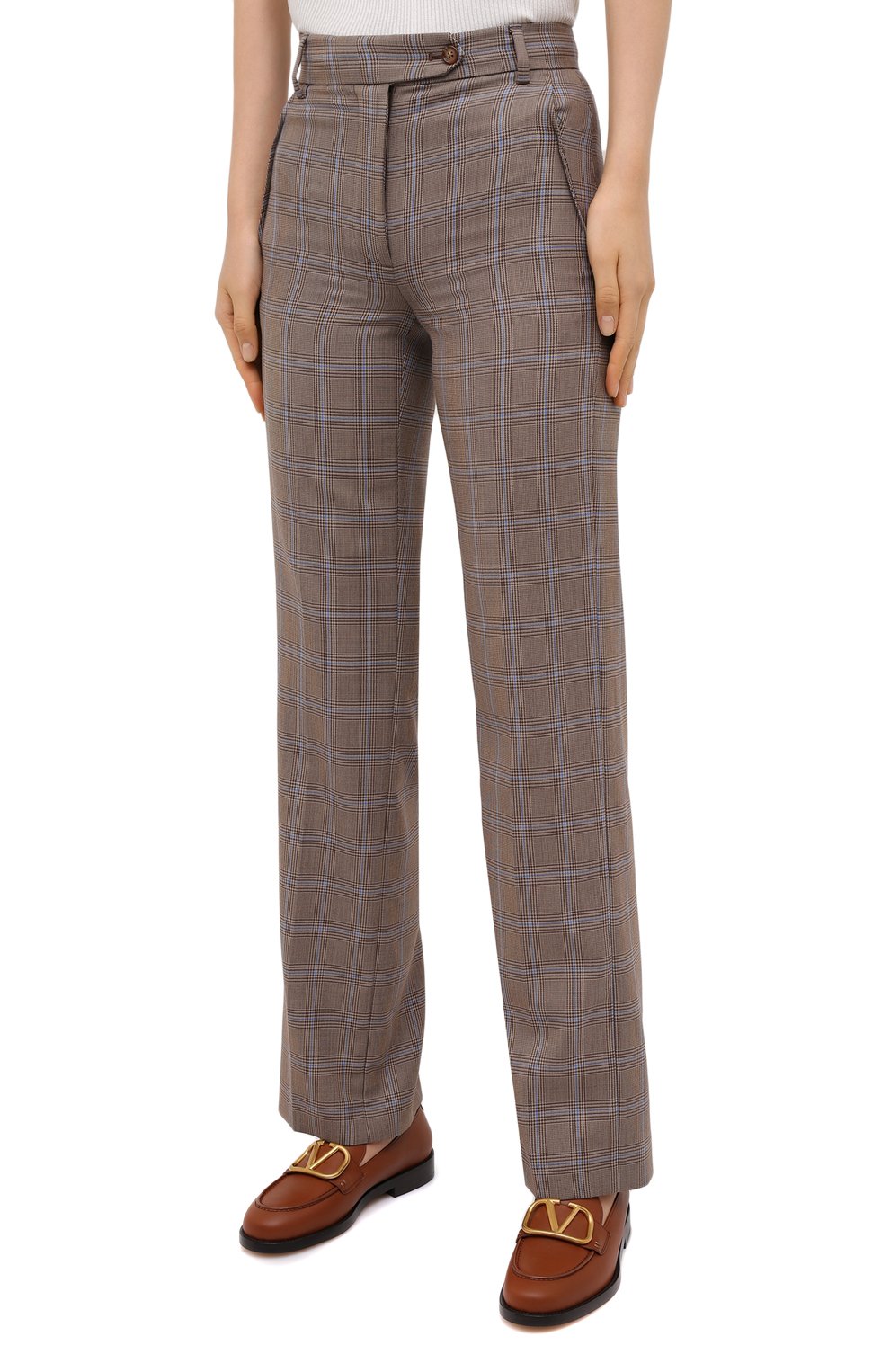 Шерстяные брюки BURBERRY, арт. 8031298, фото 4