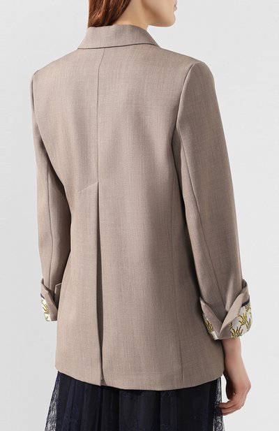 Шерстяной жакет CHLOÉ, арт. CHC20SVE25060, фото 4