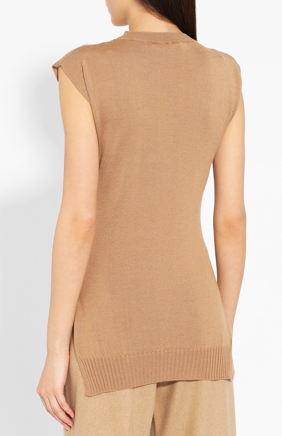 Жилет TELA бежевого цвета по цене 13800 руб., арт. A8 0147 07 T109, фото 4 Жилет TELA, арт. A8 0147 07 T109, фото 4