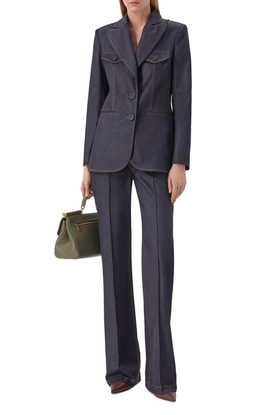 Джинсовый костюм Shervarli SA23-0001 Синий SA23-0001