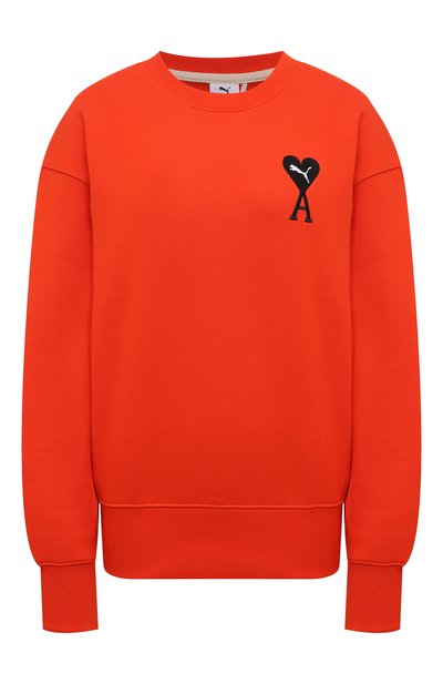 Хлопковый свитшот puma x ami PUMA, арт. 53411195, фото 1