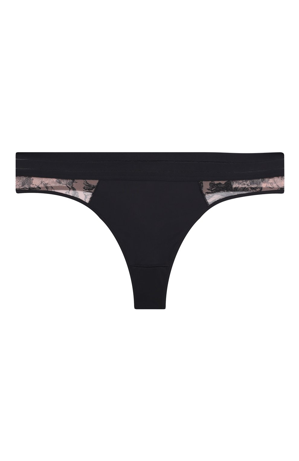 Трусы-стринги MAISON LEJABY черного цвета по цене 6950 руб., арт. 21161, фото 1 Трусы-стринги MAISON LEJABY, арт. 21161, фото 1