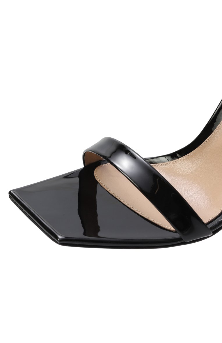Кожаные босоножки stiletto 105 GIANVITO ROSSI, арт. G32088.15RIC.VERNER0, фото 1