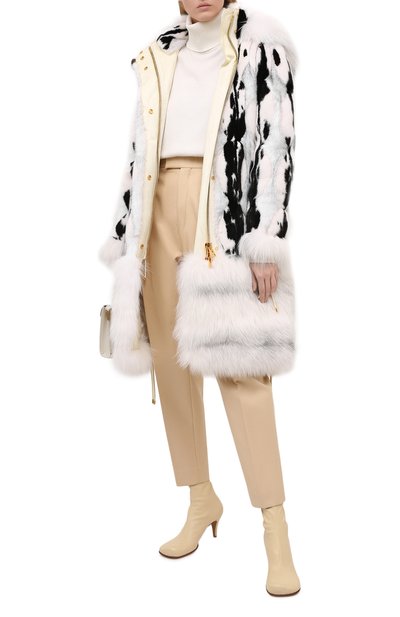 Шуба из меха норки и лисы TOM FORD, арт. CPF190/T80245, фото 2