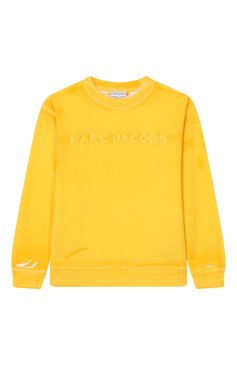 Мужского хлопковый свитшот MARC JACOBS (THE) желтого цвета, арт. W60435 | Фото 1 (Нос: Не проставлено; Региональные ограничения белый список (Axapta Mercury): Не проставлено; Мальчики Кросс-КТ: Свитшот-одежда; Девочки Кросс-КТ: Свитшот-одежда; Ростовка одежда: 3 года | 98 см, 4 года | 104 см, 5 лет | 110 см, 7 лет | 122 см, 12 лет | 152 см, 2 года | 92 см, 9 лет | 134 см)