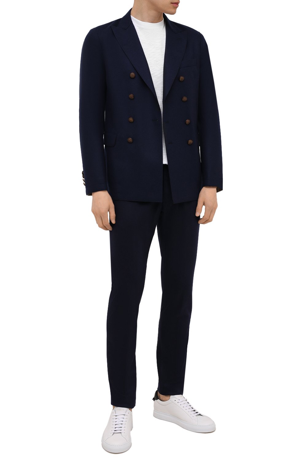 Брюки из шерсти и кашемира ELEVENTY PLATINUM, арт. D75PANB21 TES0D037, фото 2