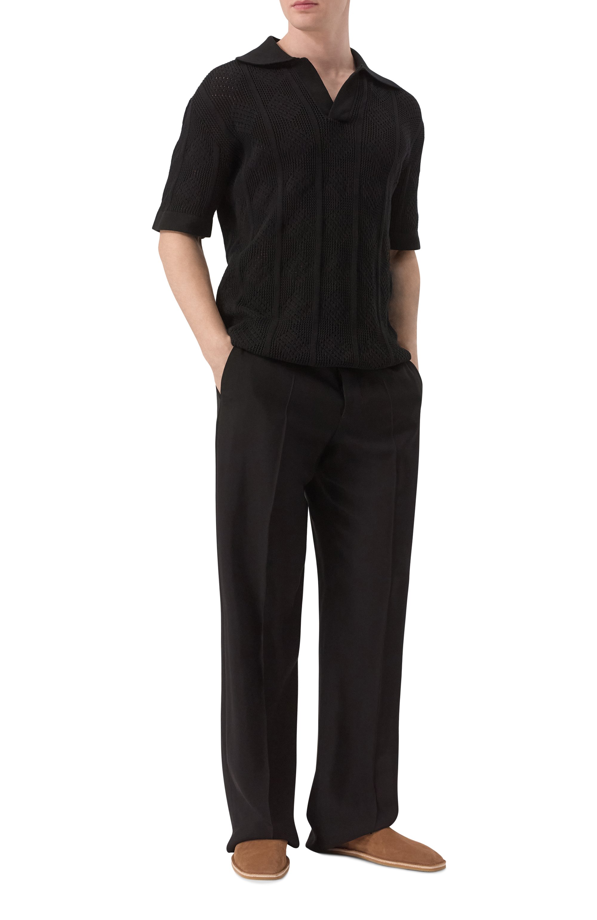 Замшевые слиперы DRIES VAN NOTEN, арт. MS251/1487/106, фото 2