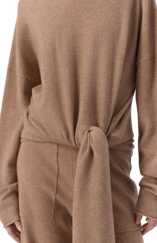 Пуловер из беби-кашемира Uma Wang V2256A005 Бежевый  V2256A005 Фото 5