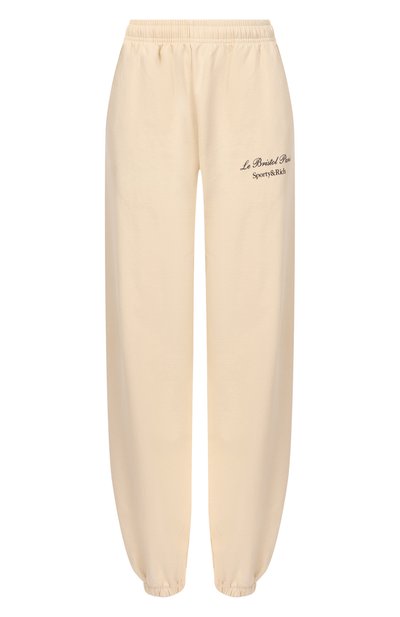 Хлопковые джоггеры sporty & rich x le bristol paris SPORTY AND RICH, арт. PA036517619CR01, фото 1
