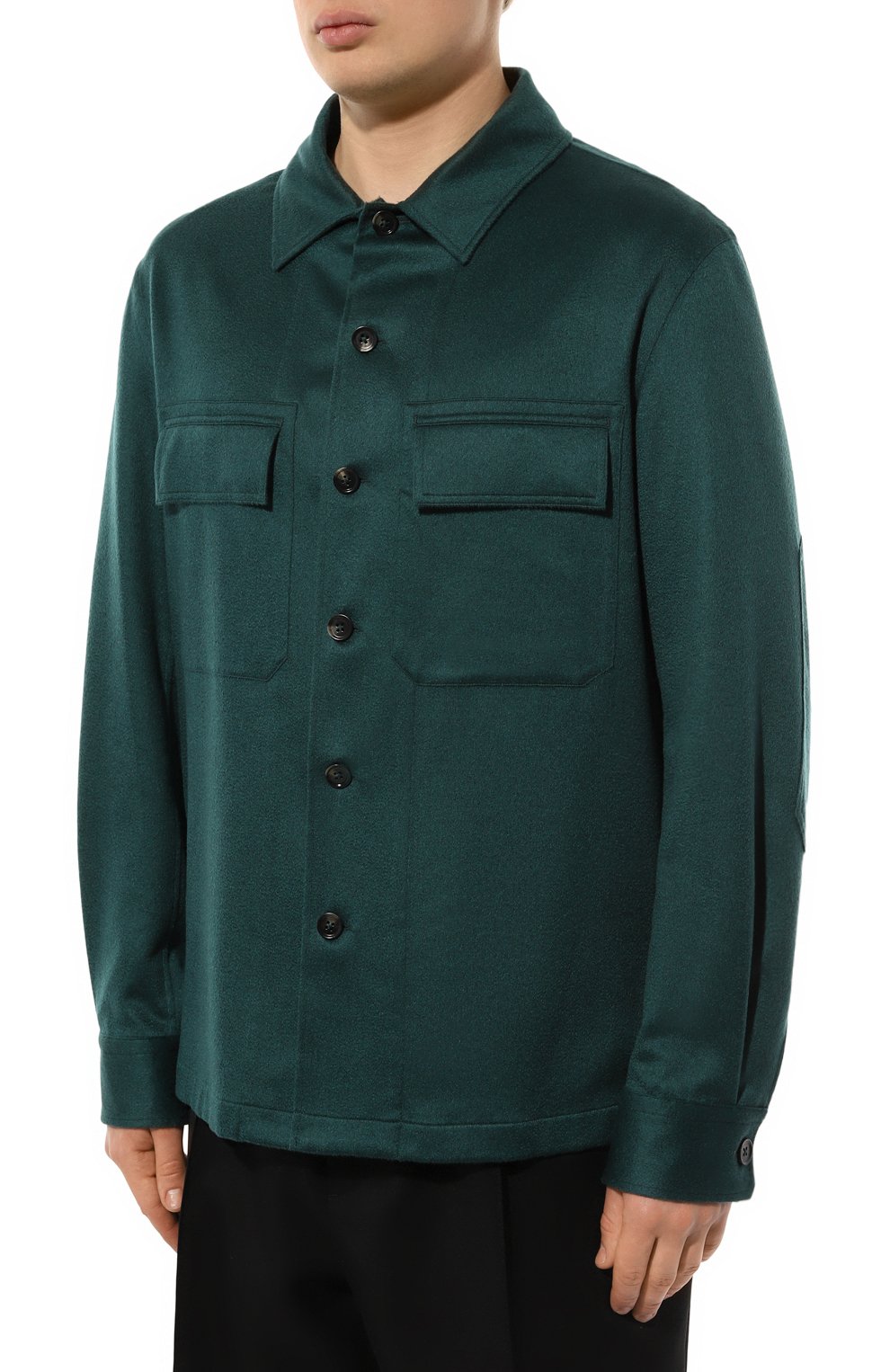 Кашемировая куртка-рубашка ZEGNA, арт. UCV46A6/S0T6, фото 3
