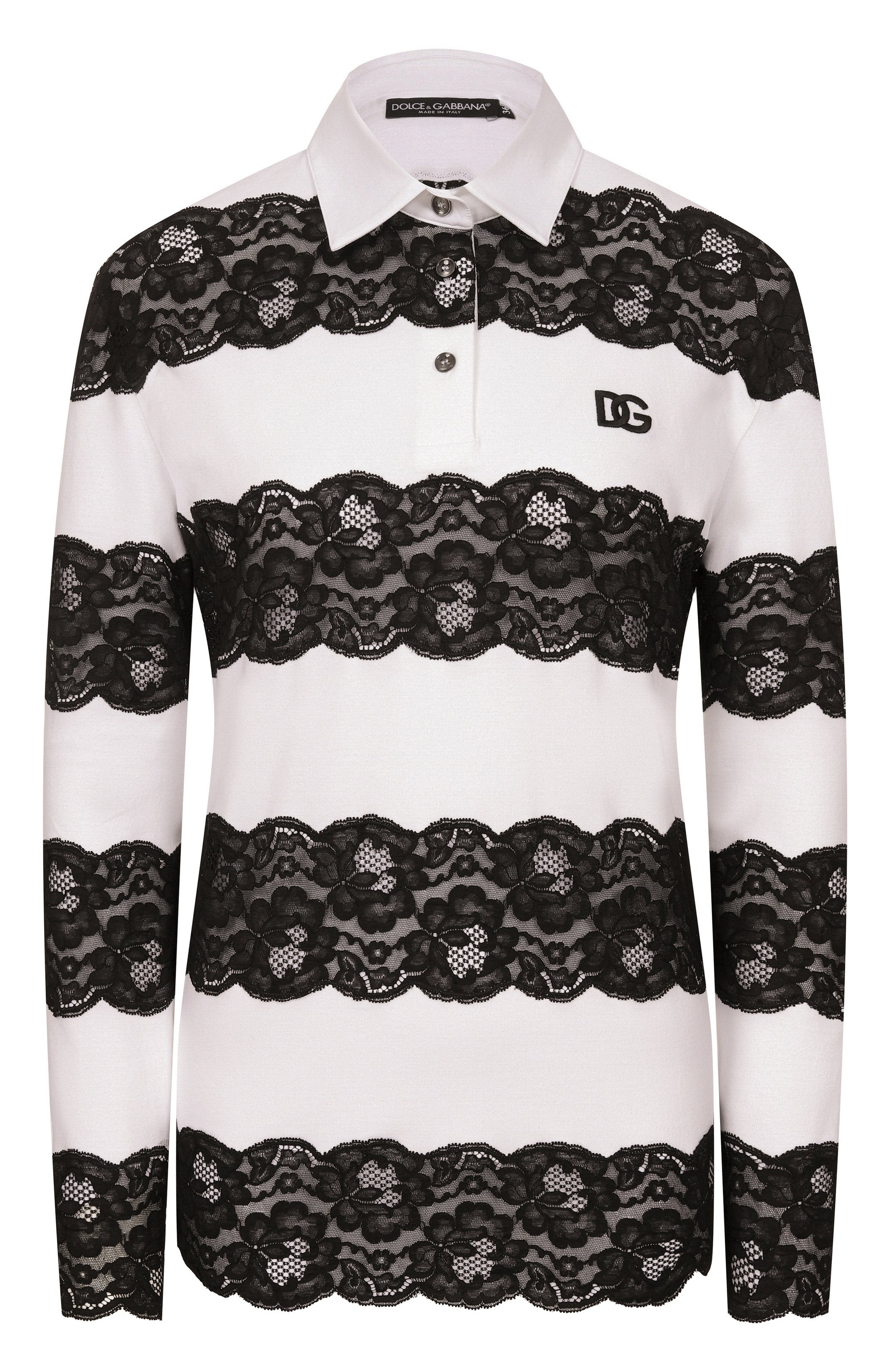 Хлопковое поло DOLCE & GABBANA, арт. F8W07Z/GDDML, фото 1