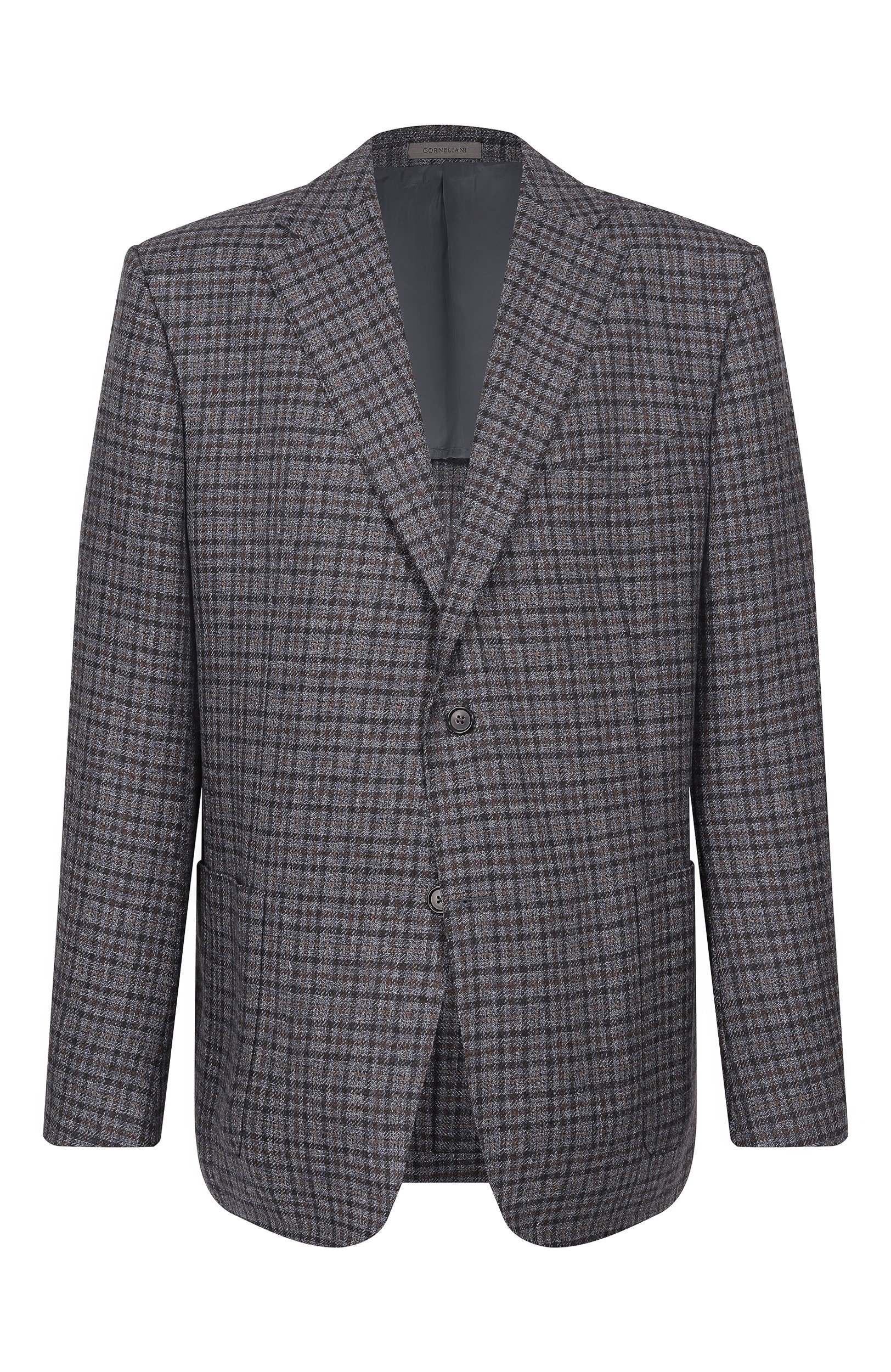 Шерстяной пиджак CORNELIANI голубого цвета по цене 127500 руб., арт. 28X018/2A16226, фото 1 Шерстяной пиджак CORNELIANI, арт. 28X018/2A16226, фото 1