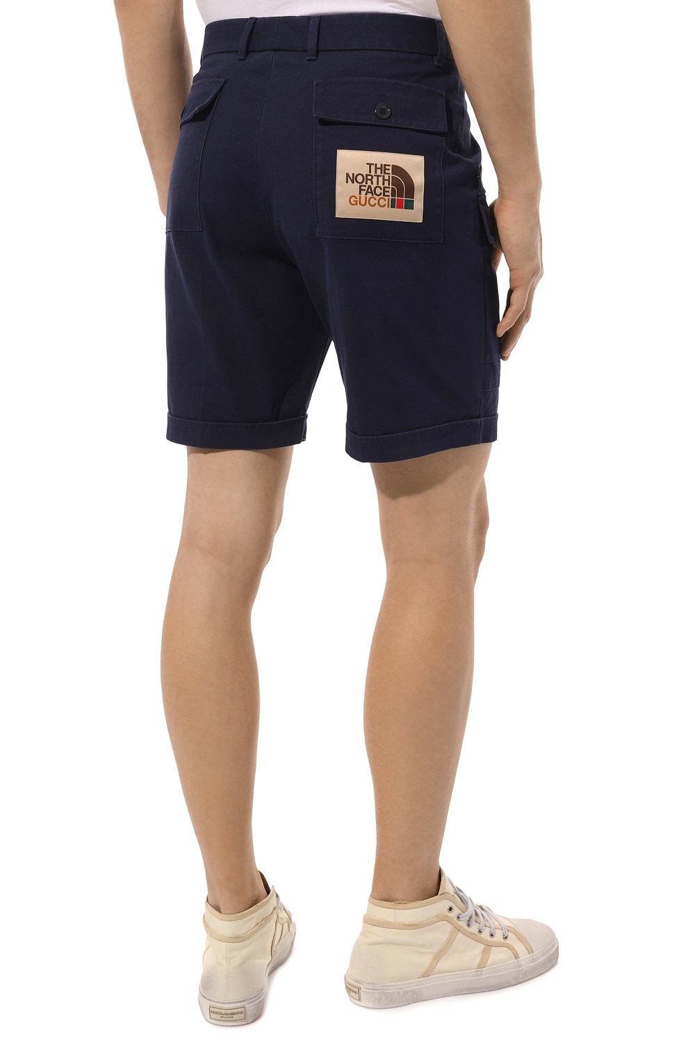Хлопковые шорты the north face x gucci GUCCI, арт. 643129 ZAF8B, фото 4