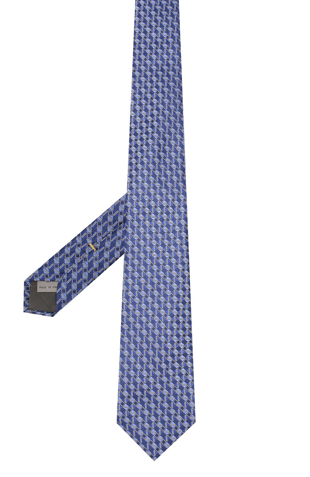 Шелковый галстук CANALI синего цвета по цене 8995 руб., арт. 18/HJ02034, фото 2 Шелковый галстук CANALI, арт. 18/HJ02034, фото 2