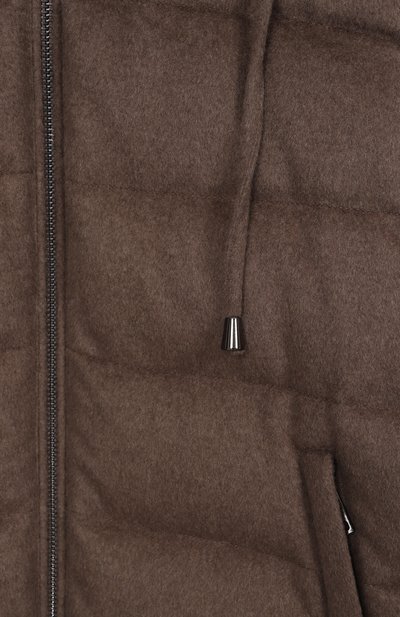 Пуховик из шерсти и кашемира MANZONI24, арт. 25UB777-WCASPX, фото 3