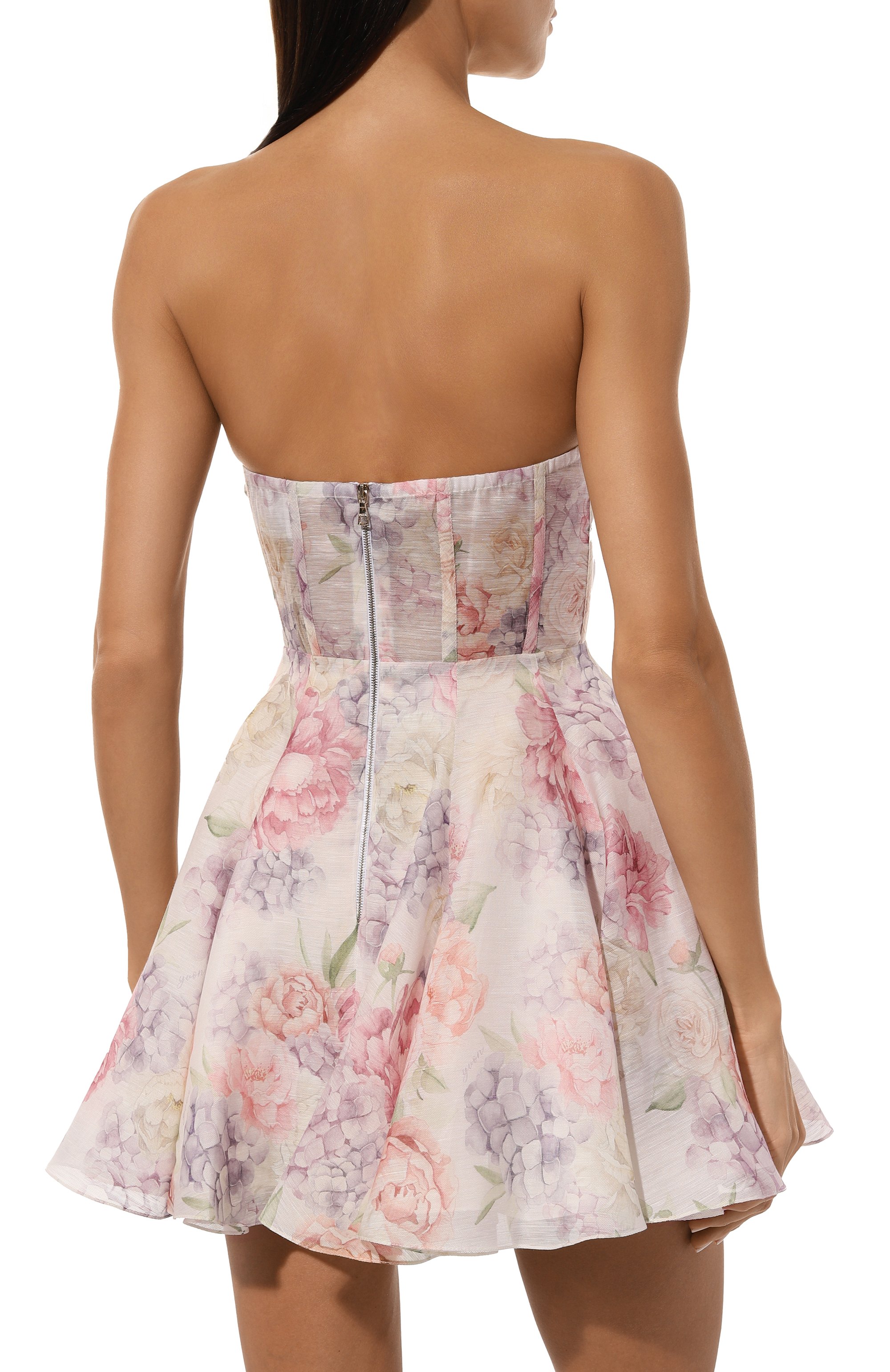 Платье изо льна и шелка YVON, арт. 0 140046, фото 4