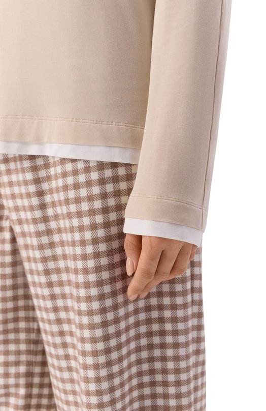 Лонгслив EDOMO T012012NY26W Бежевый  T012012NY26W Фото 5