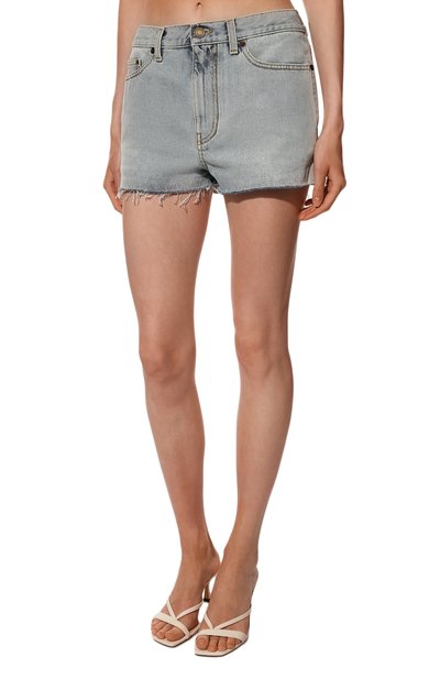Джинсовые шорты SAINT LAURENT, арт. 597005/Y807P, фото 3