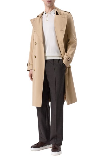 Мужские шерстяные брюки DOLCE & GABBANA, арт. GP101T/HU2B0