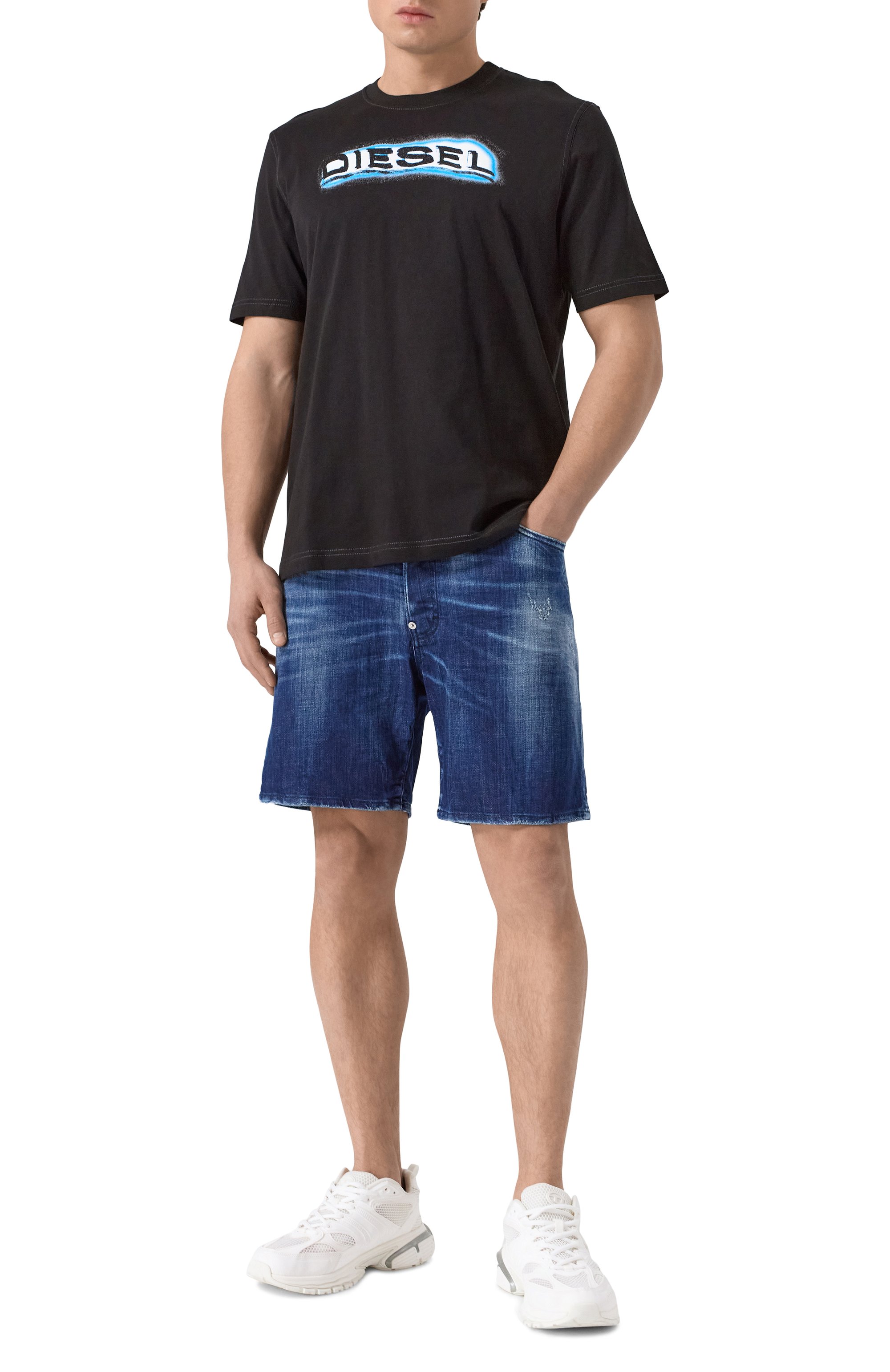 Джинсовые шорты DSQUARED2, арт. S71MU0856/S30342, фото 2