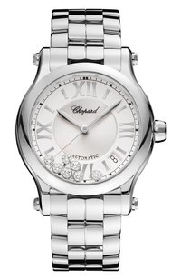 Часы happy sport automatic CHOPARD бесцветного цвета по цене 1560000 руб., арт. 278559-3002, фото 1 Часы happy sport automatic CHOPARD, арт. 278559-3002, фото 1