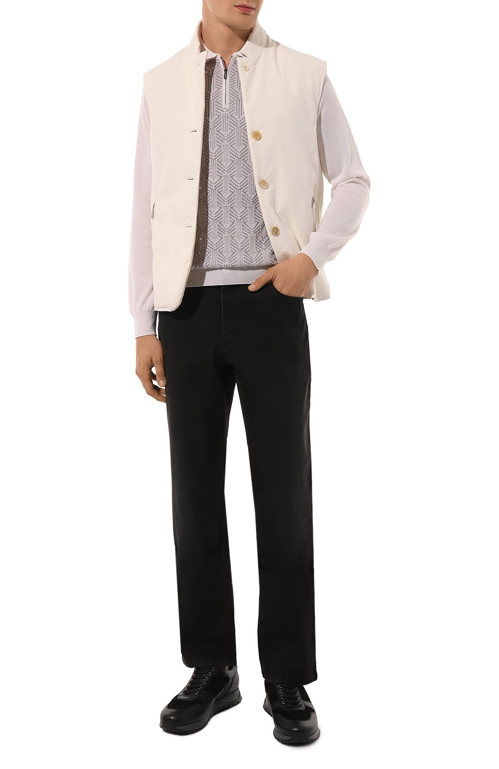 Кожаные кроссовки DOUCAL'S, арт. DU3223SYDNPJ660R, фото 2