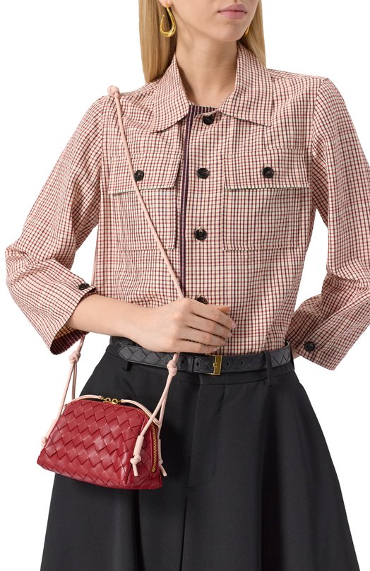 Сумка Concert Pouch Bottega Veneta 794258/VCPPU Красный  794258/VCPPU Фото 2