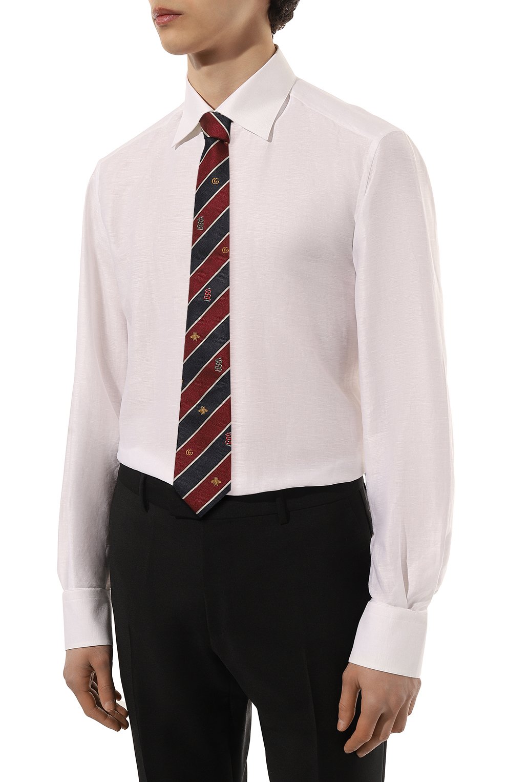 Сорочка из хлопка и льна STEFANO RICCI, арт. MC003685/R2564, фото 3