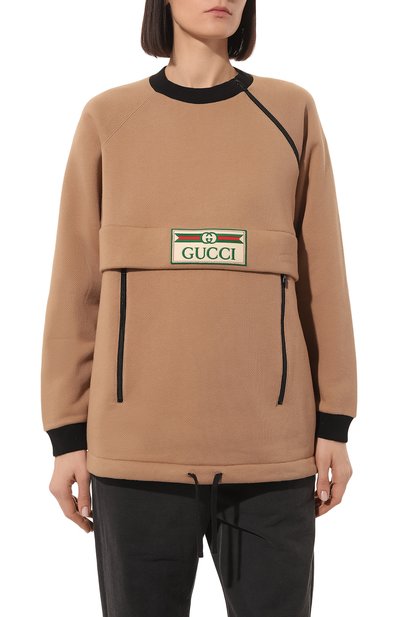 Хлопковый анорак GUCCI, арт. 678943 XJDZM, фото 3