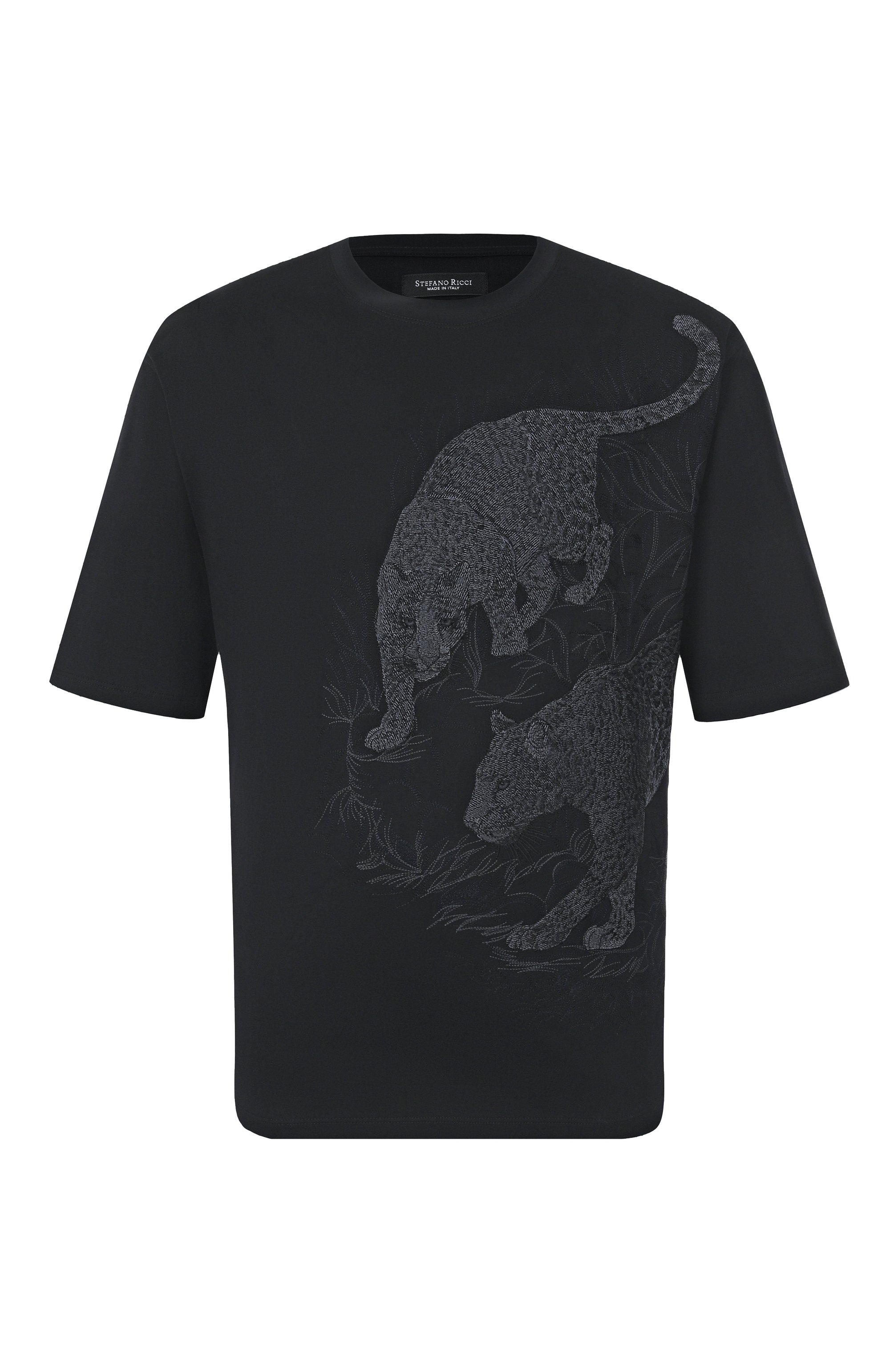 Хлопковая футболка STEFANO RICCI, арт. MNH5204430/LUXT, фото 1