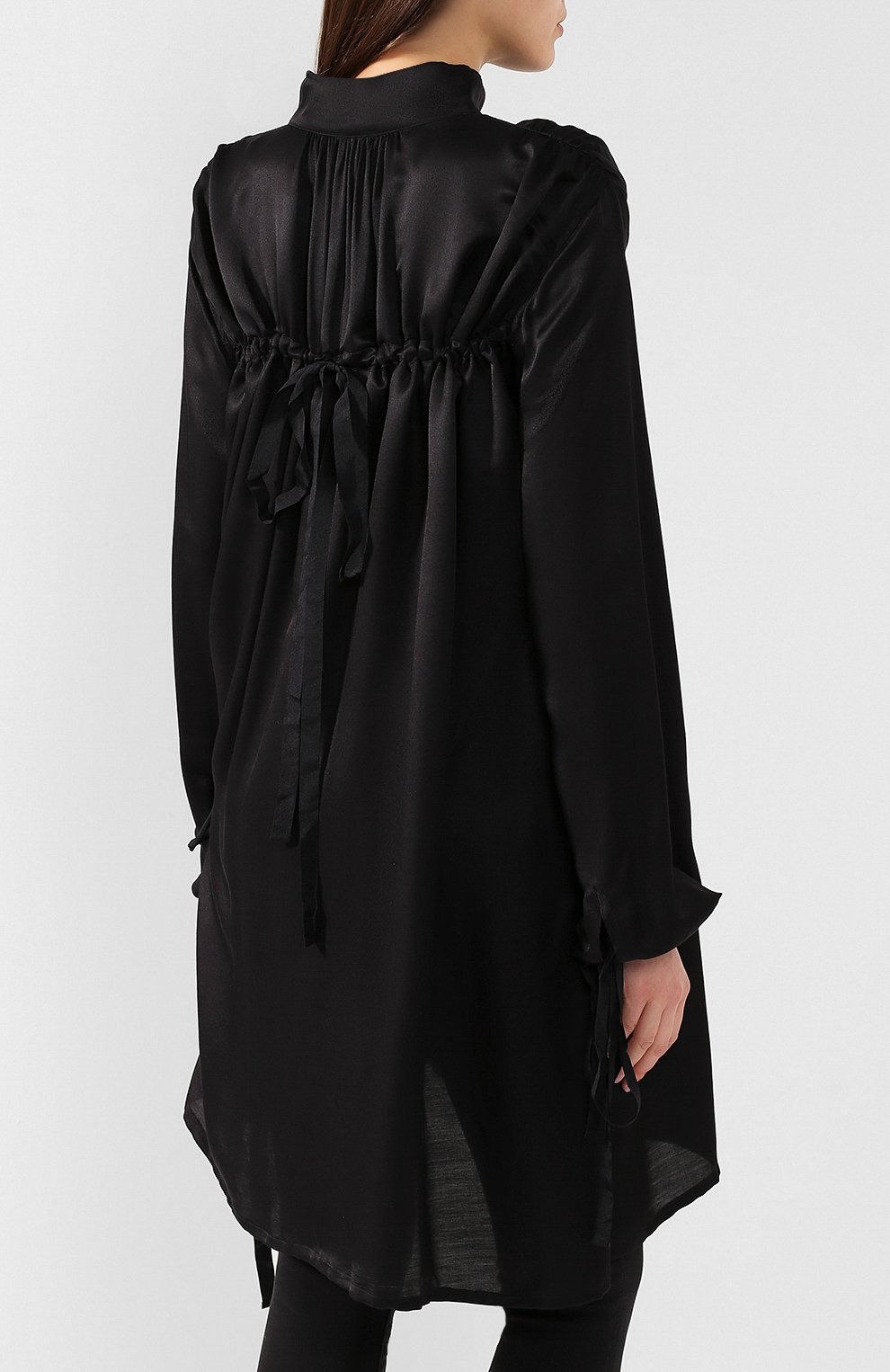 Блузка из смеси вискозы и шелка ANN DEMEULEMEESTER, арт. 1901-2010-P-122-099, фото 4