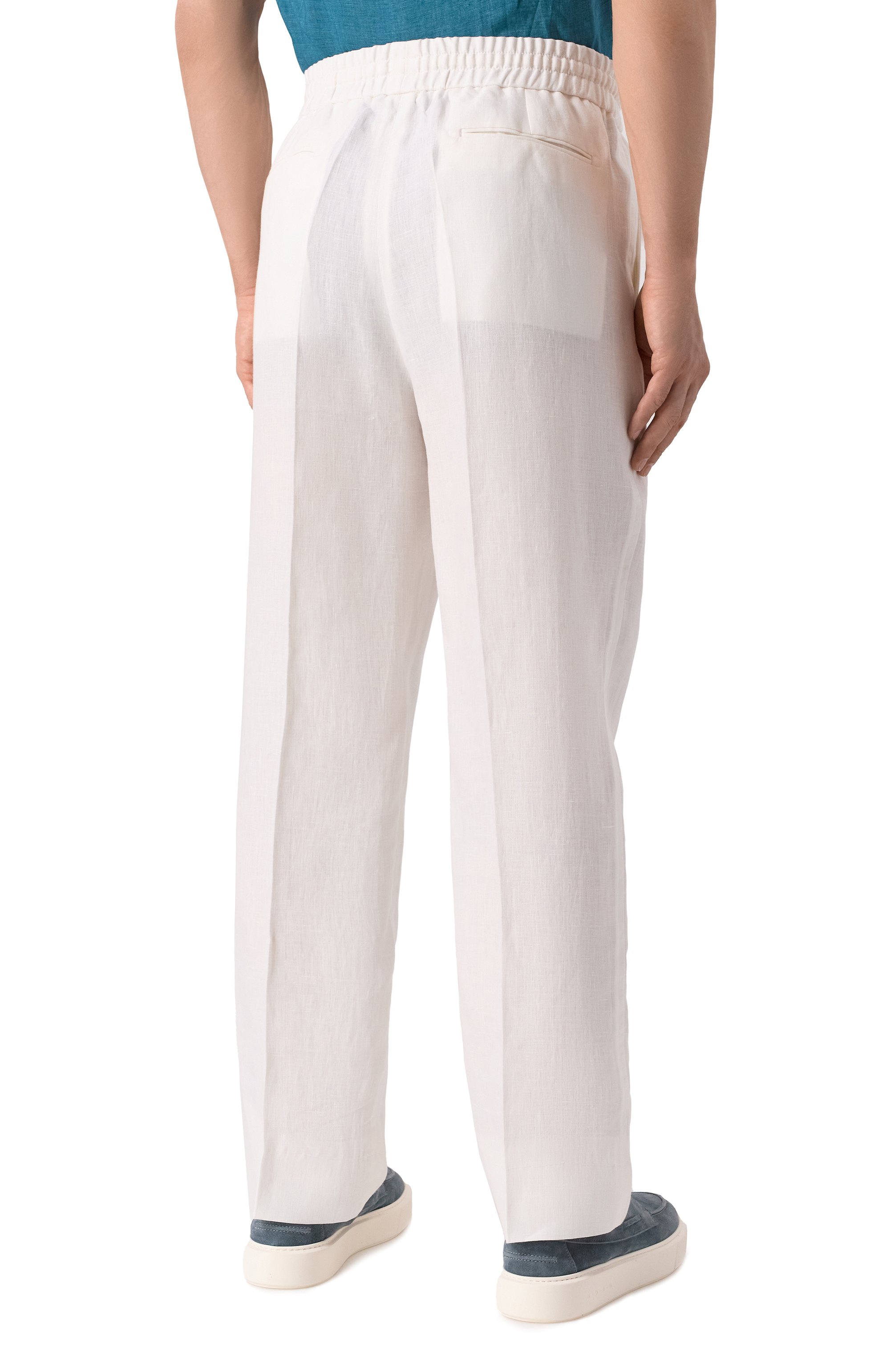 Льняные брюки BRIONI, арт. RP2Z0L-PB114, фото 4