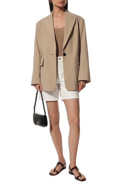 Кожаные сандалии cassandra SAINT LAURENT, арт. 664520/DWETT, фото 2