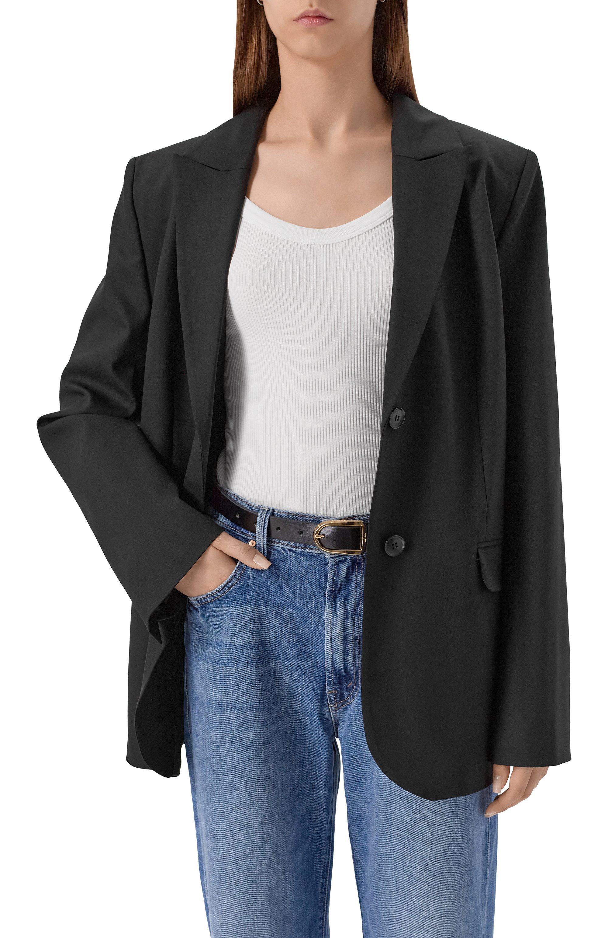 Кожаный ремень BOSS, арт. 50492557, фото 2