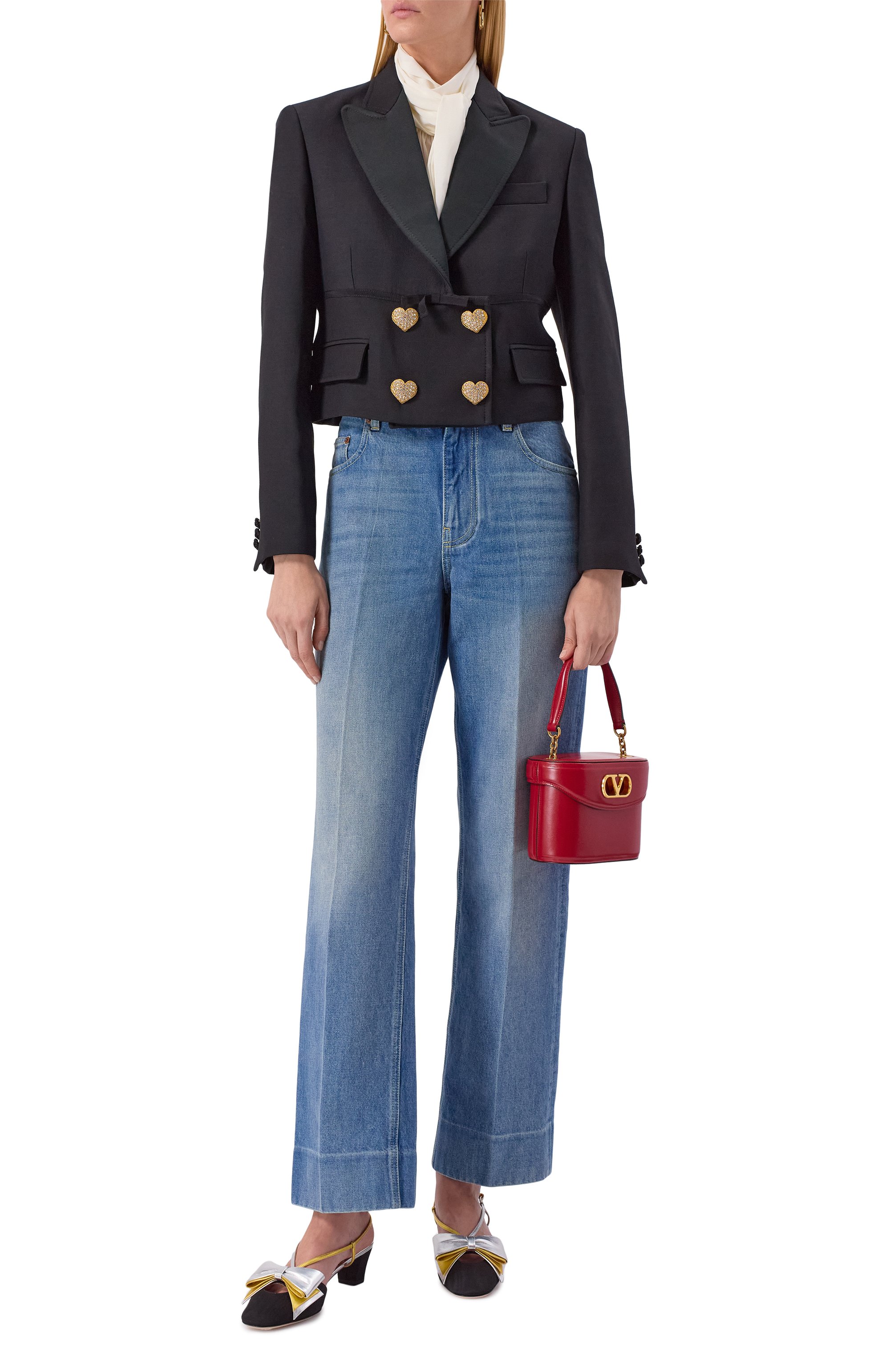 Жакет из шерсти и шелка VALENTINO, арт. 7B3CE4E5/1CF, фото 2