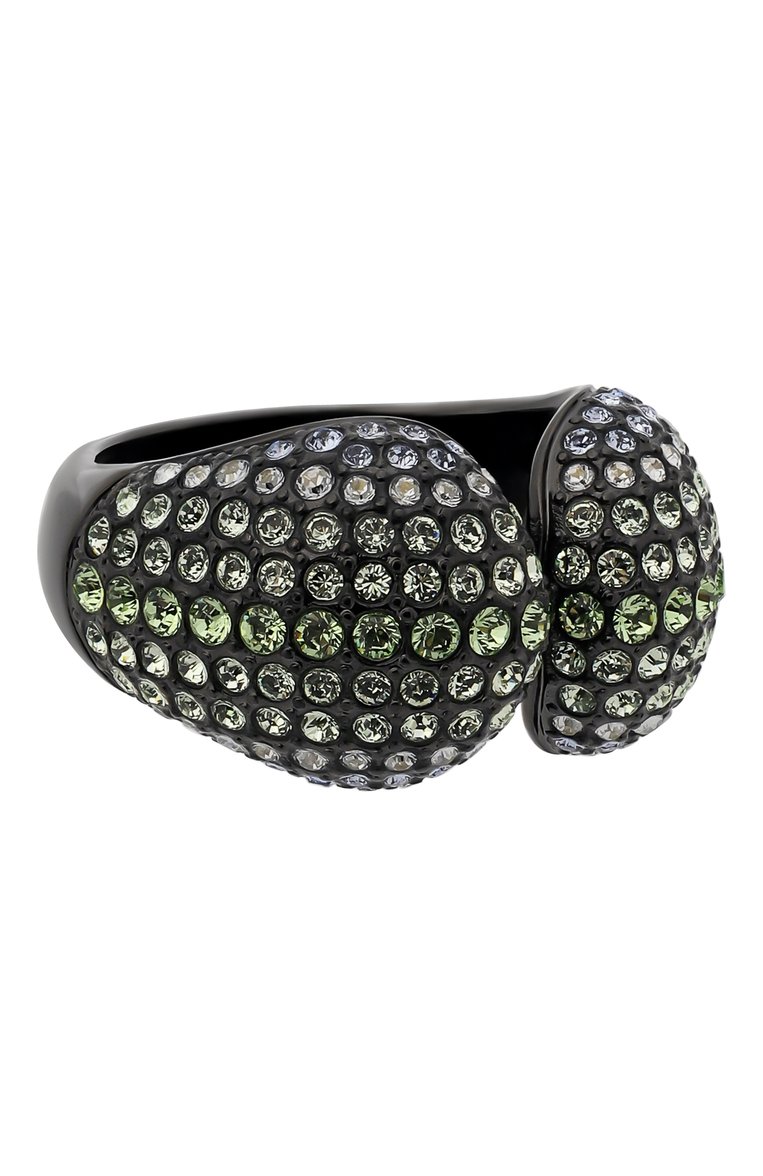 Женское кольцо sublima SWAROVSKI черного цвета, арт. 5700926 | Фото 1 (Материал сплава: Проставлено; Нос: Не проставлено; Материал: Кристаллы, Металл)