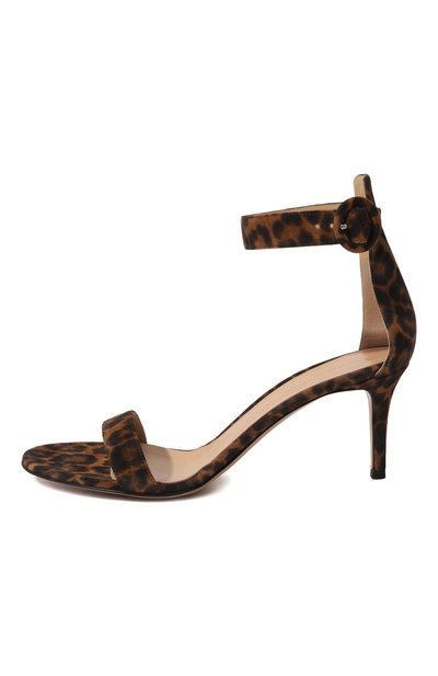 Замшевые босоножки portofino GIANVITO ROSSI, арт. G60088.70RIC.CMDALLP, фото 4