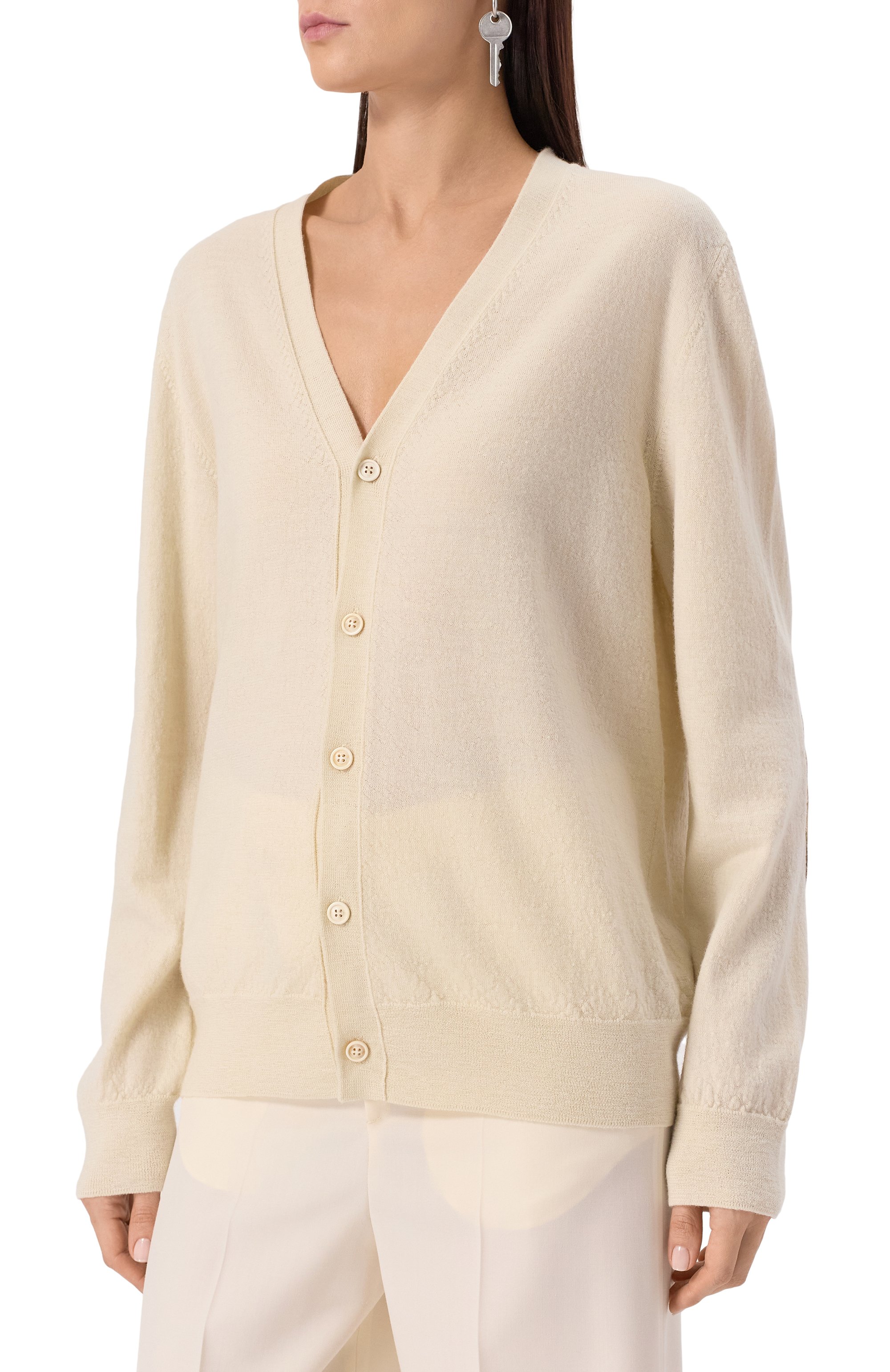 Шерстяной кардиган MAISON MARGIELA, арт. S50HP0027/M13098, фото 7